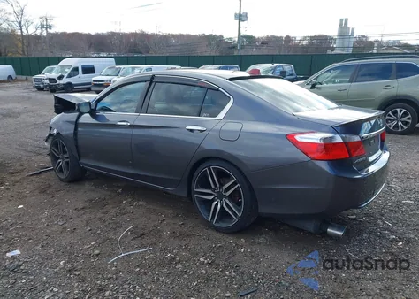 2013 Honda Accord Sport из США, поврежденный, VIN 1HGCR2F58DA251397